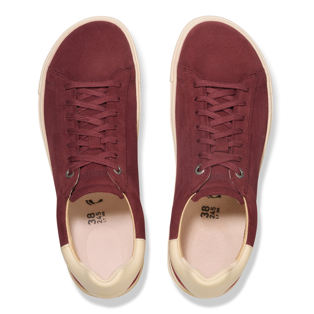 BEND LOW VARSITY SUEDE ZINFANDEL EGGSHELL N