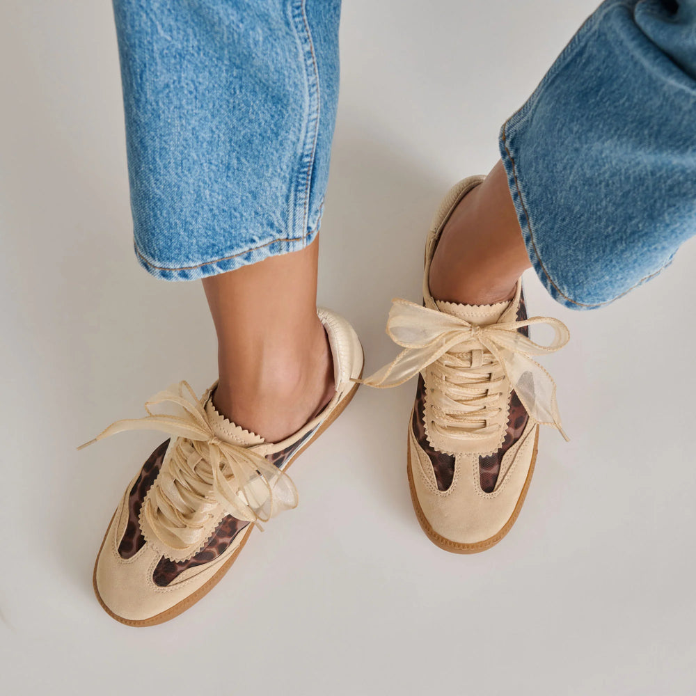 NOTICE MESH LT LEOPARD SNEAKER