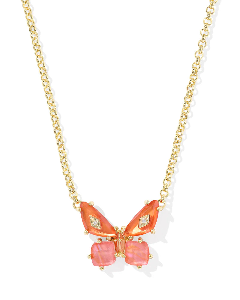 BIANCA BUTTERLY PENDANT NECKLACE