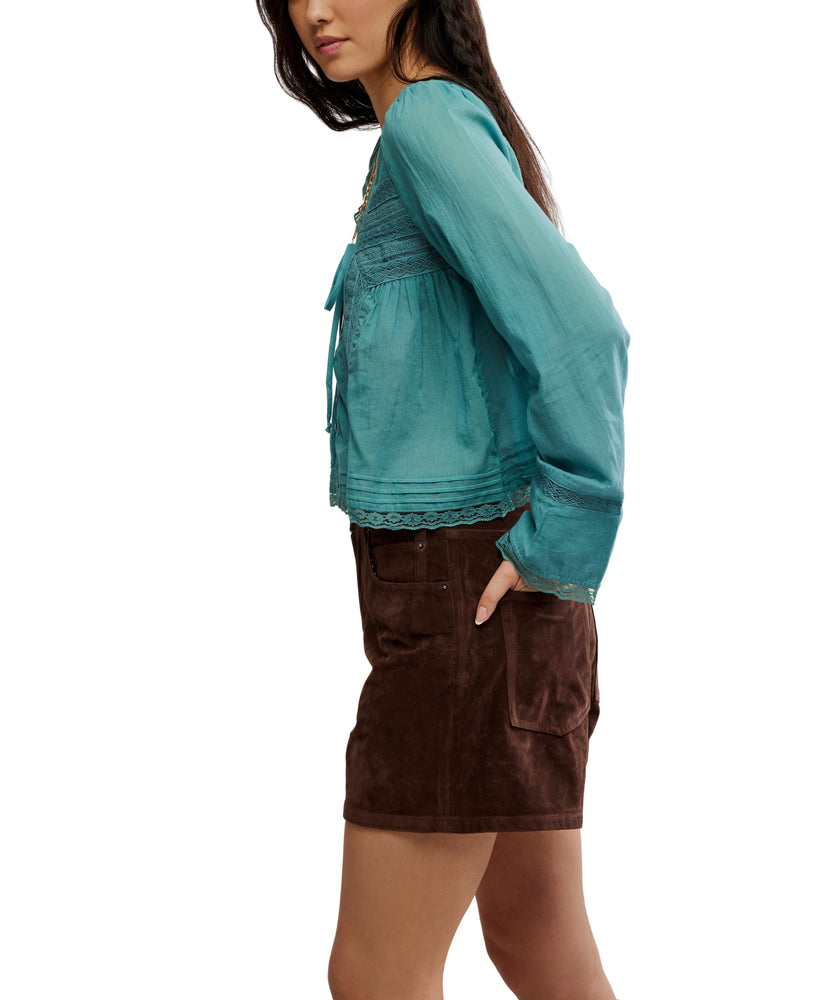 TIPPI VEGAN SUEDE SHORT