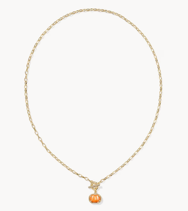 PUMPKIN LINK CHAIN NECKLACE