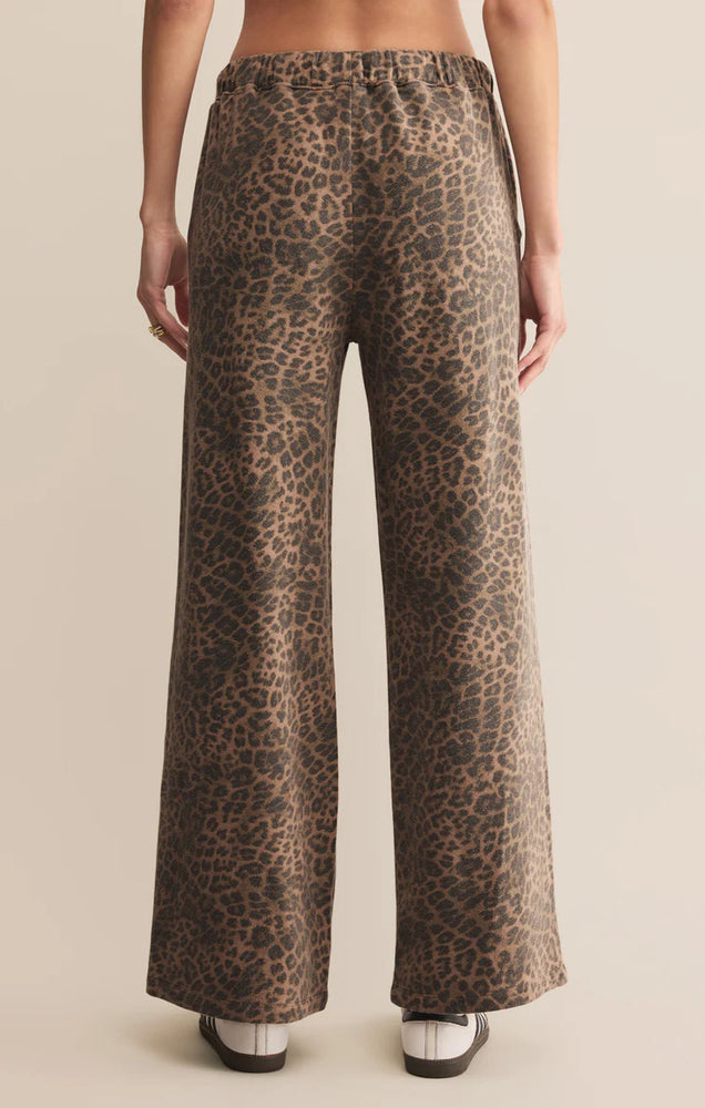 HUNTER LEOPARD KNIT PANT