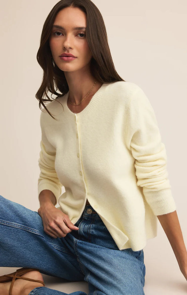 MEDINA CARDIGAN MELLOW YELLOW