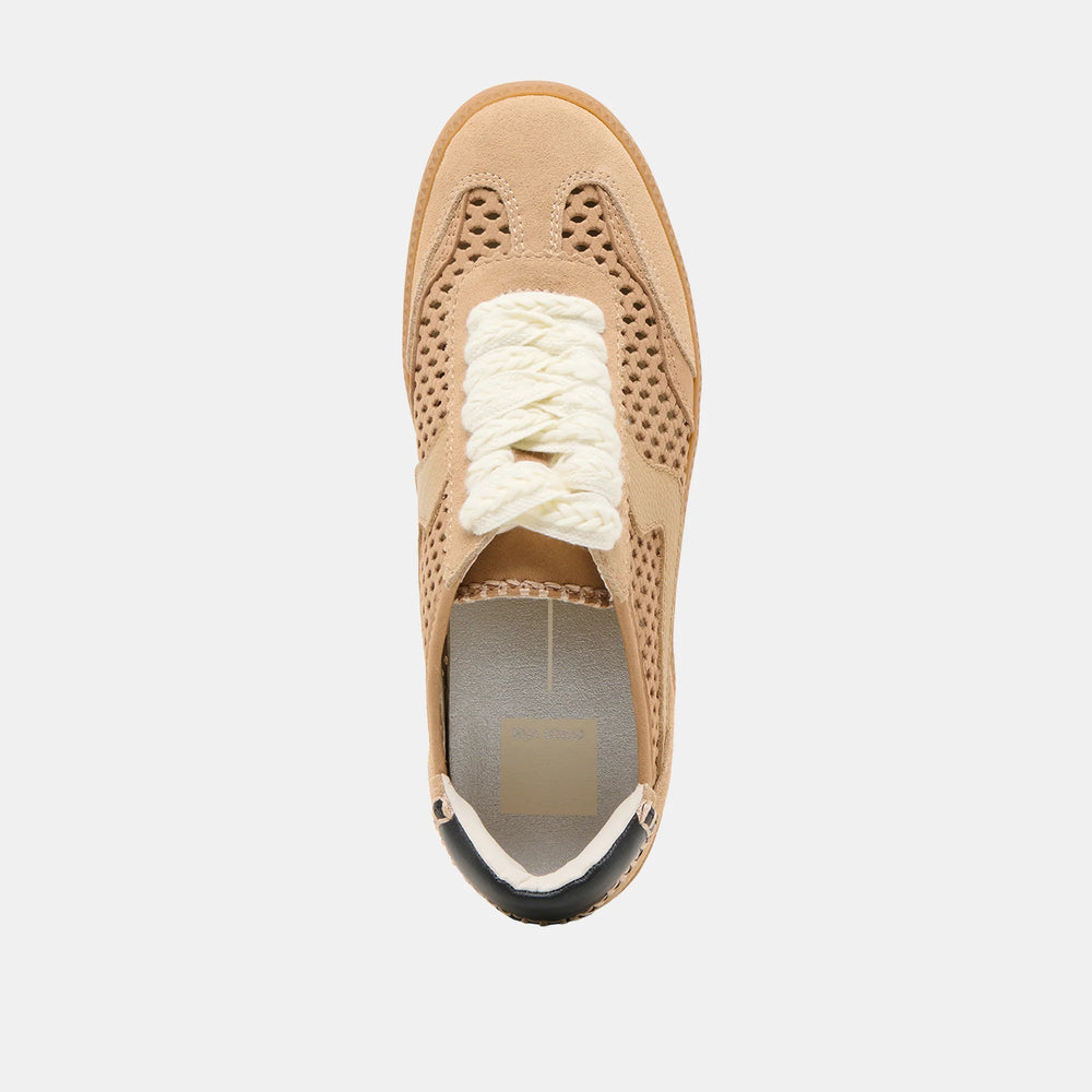NOTICE BAMBOO PERFORATED NUBUCK SNEAKER