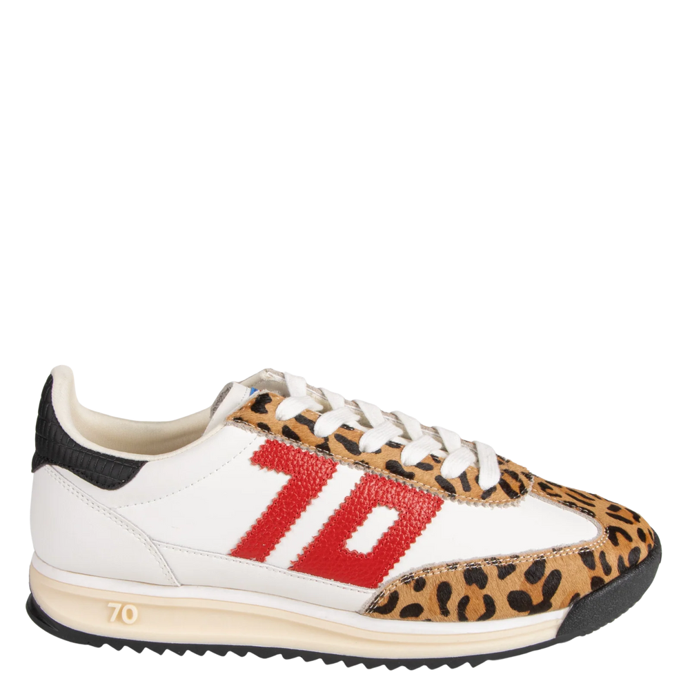 BARKLEY STRIKE WHITE PONY CAMEL SNEAKER