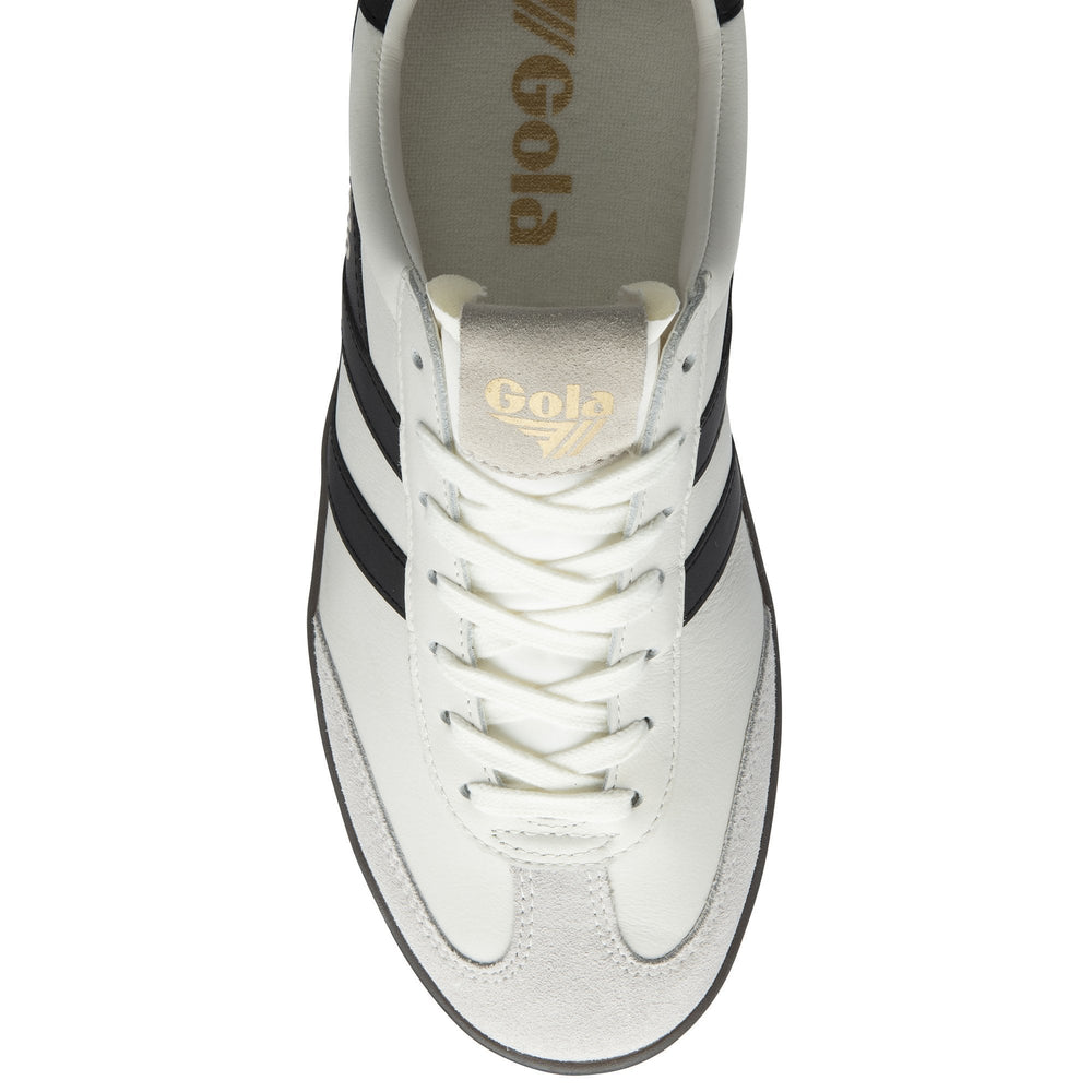 CYCLONE LEATHER TRAINER WHITE/BLACK/GUM