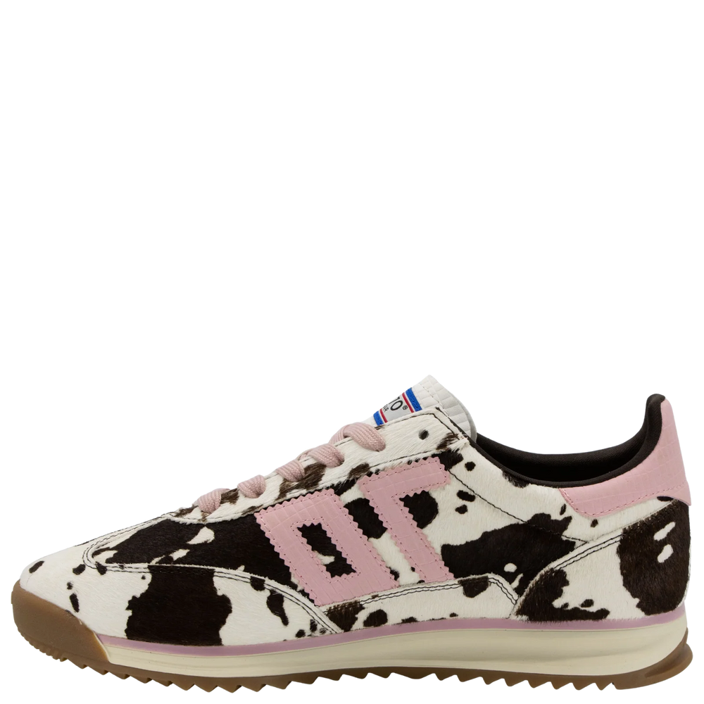 JOGGER L IN COW BROWN WHITE PINK SNEAKER