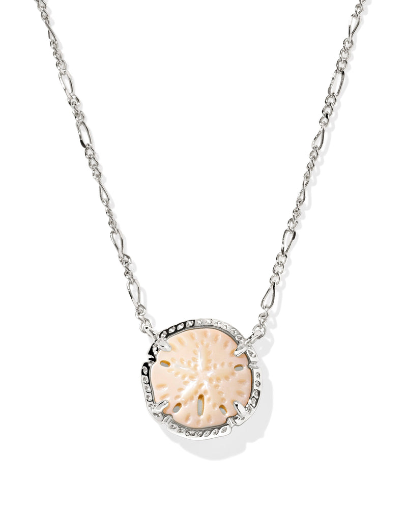SAND DOLLAR SHORT PENDANT NECKLACE